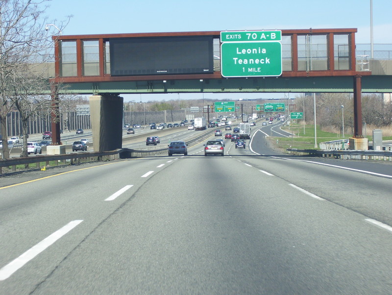Interstate 95/New Jersey Turnpike Northbound New York State Roads