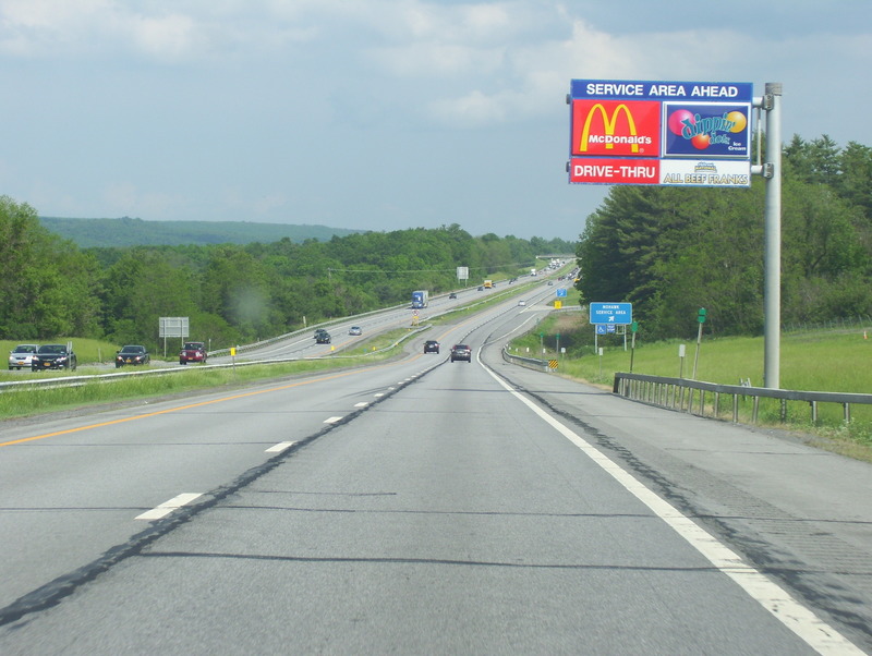 Interstate 90/New York State Thruway Eastbound New York State Roads