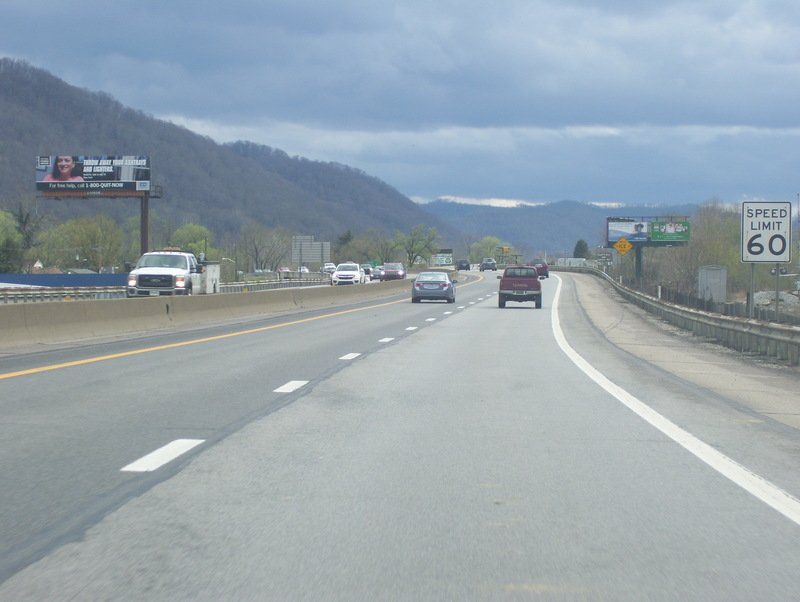 Interstate 77/West Virginia Turnpike Southbound New York State Roads