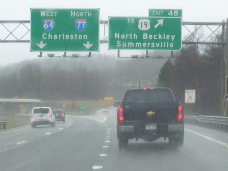 Interstate 77/West Virginia Turnpike Northbound New York State Roads