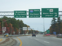 Maine Turnpike Approach Road Photo