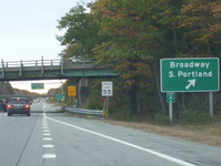Maine Turnpike Approach Road Photo