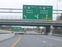 Maine Turnpike Approach Road Photo