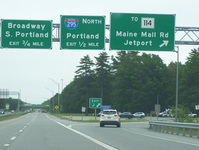 Maine Turnpike Approach Road Photo