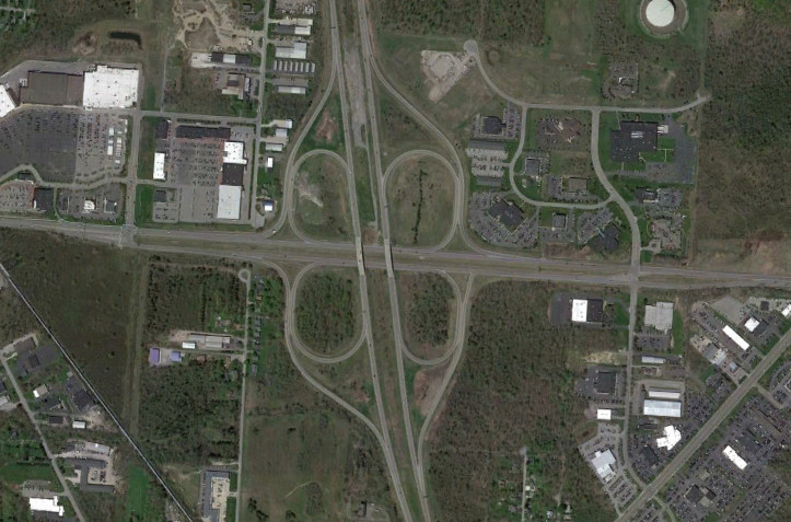 NY 179 at US 219 in 2022