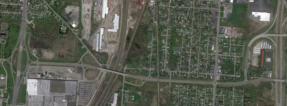 The NY 179 freeway in 2022