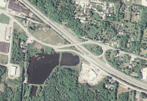 NY 17 at exit 106 in 2008
