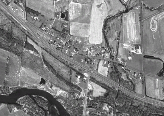 NY 17 in Lowman in 1994