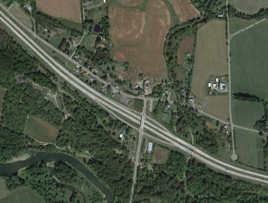 I-86 in Lowman in 2016