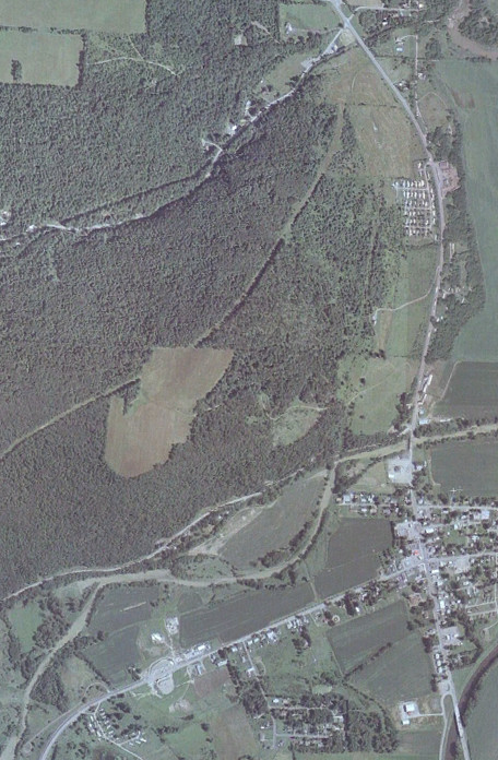 US 15 prior to the construction of the I-99 freeway