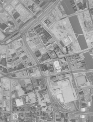 The western part of the Inner Loop in 1969