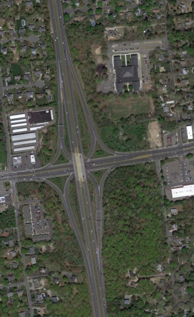 CR 97 at NY 25 in 2016