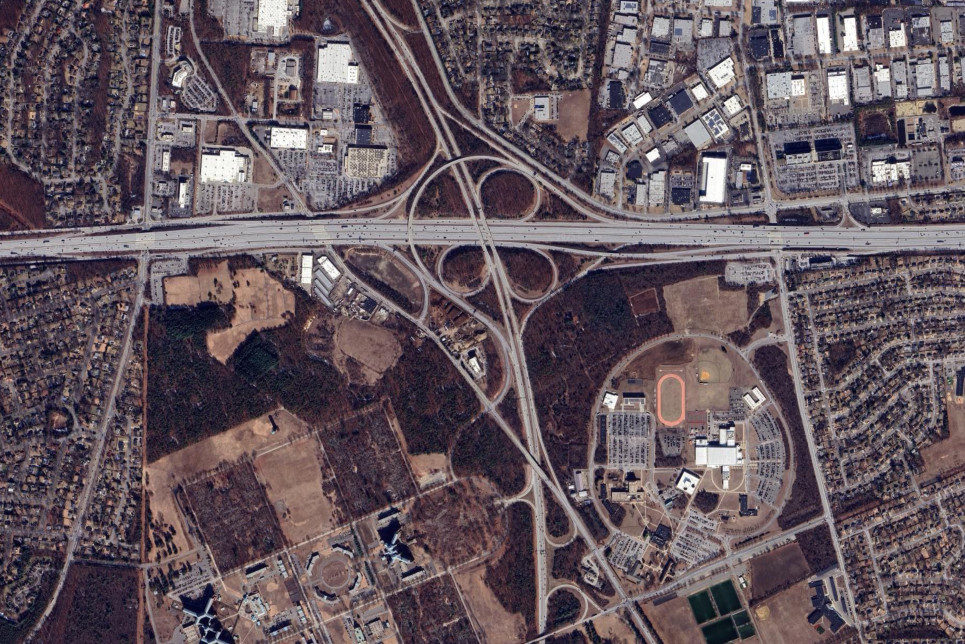 I-495 at the Sagtikos State Parkway in 2025