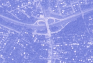 The Southern State Parkway at Nassau Road in 1969