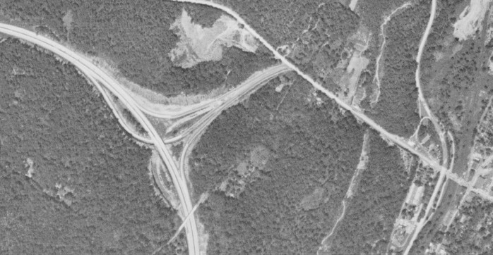 The Thruway at NY 119 in 1958