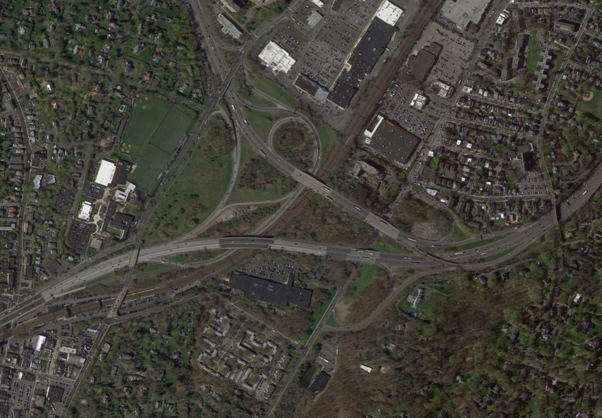 I-287 at I-95 and US 1 in 2016