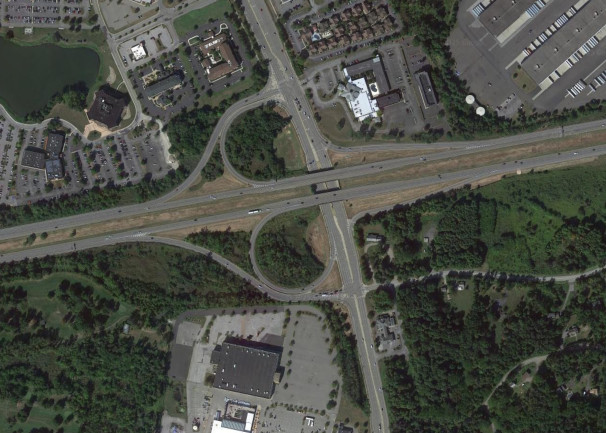 I-84 at US 9 in 2019