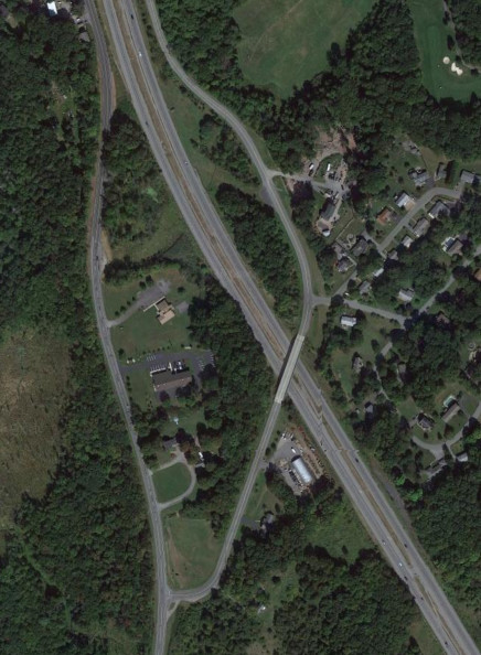 NY 17 at NY 17M in 2019