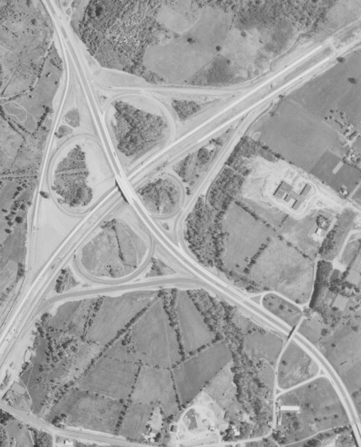 NY 17 at I-84 and CR 67 in 1968