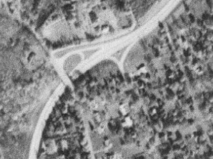 The Saw Mill River Parkway at Croton Avenue in 1959