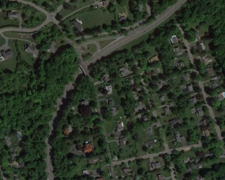 The Saw Mill River Parkway at Croton Avenue in 2018