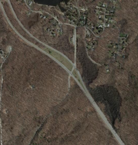 The Taconic State Parkway at Pudding Street in 2016