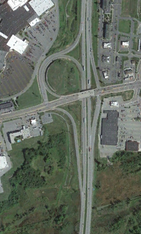 I-81 at NY 3 in 2016