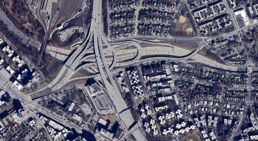 The Kew Gardens Interchange in 2024