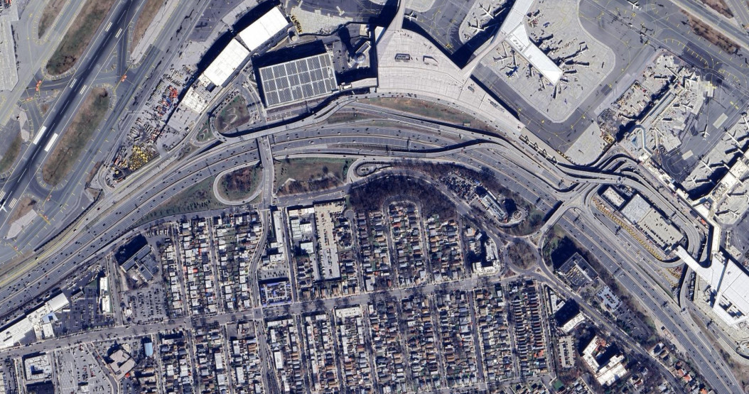 Grand Central Parkway around LaGuardia Airport in 2024