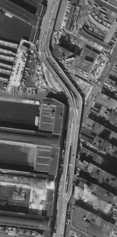 The West Side Highway at 11th Avenue and 24th Street in 1966