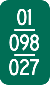 Monroe County Reference Marker