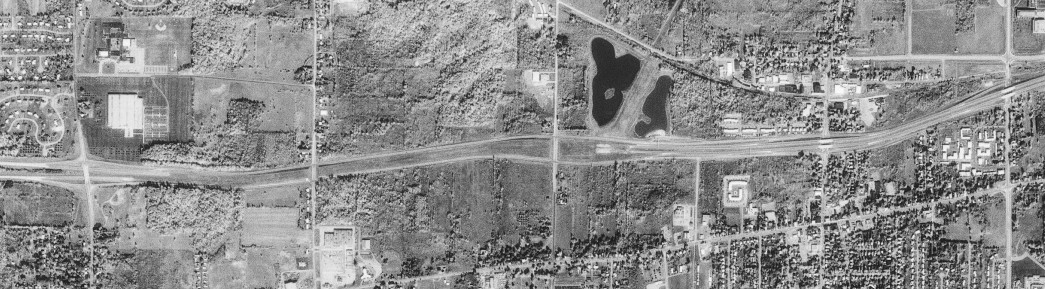 NY 104 in Webster in 1981