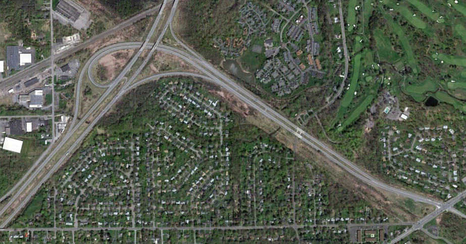 NY 204 in 2011