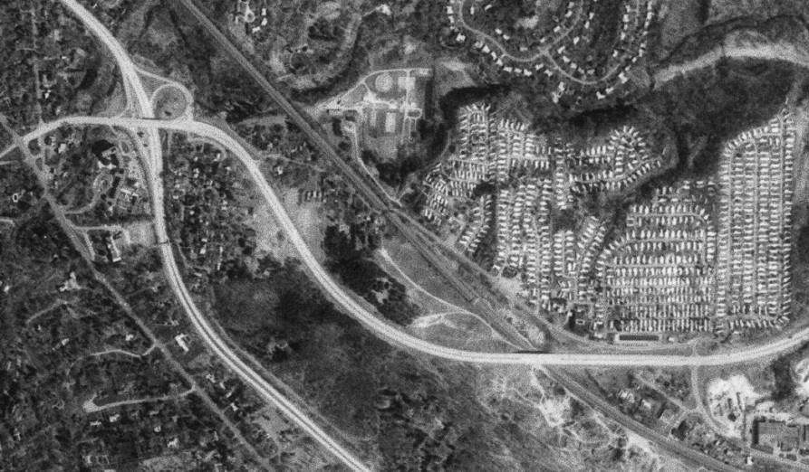 The NY 441 interchange in 1981