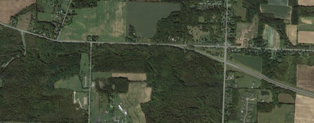 NY 531 and NY 31 in 2013