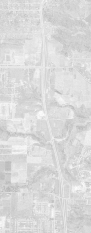 The freeway from Norton Street to Titus Avenue in 1960