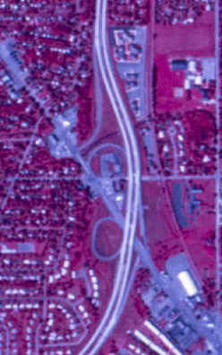 The interchange with NY 31 in 1972