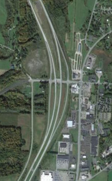 US 219 at NY 39 in 2019