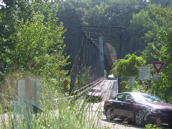 The Rice Farm Road Iron Bridge