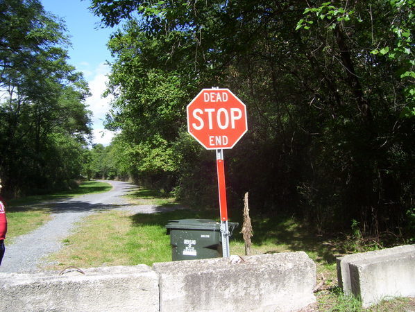 Interesting sign near the trail