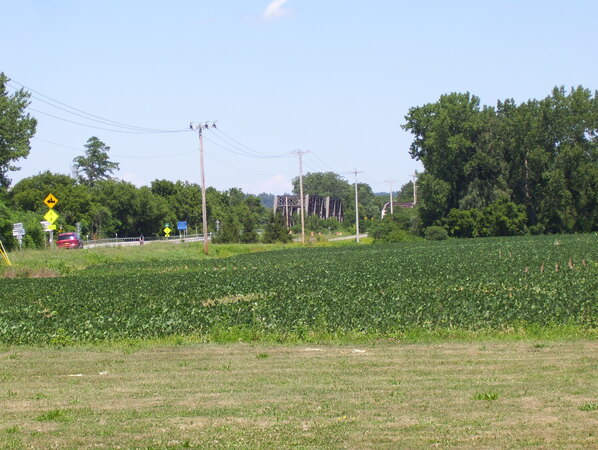 The bridges over Schoharie Creek