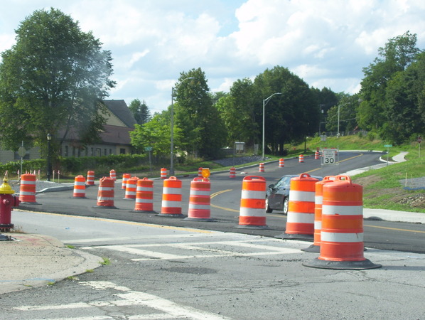 Construction on NY 5