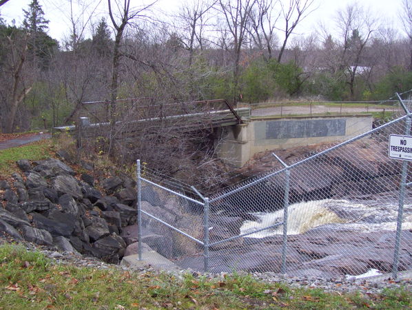 Parishville gorge bridge