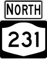 NY 231 North
