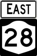 NY 28 east