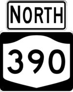 NY 390 North