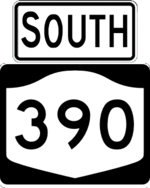 NY 390 South