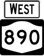 I-890 west