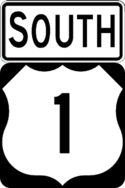 US 1 south