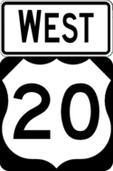 US 20 West